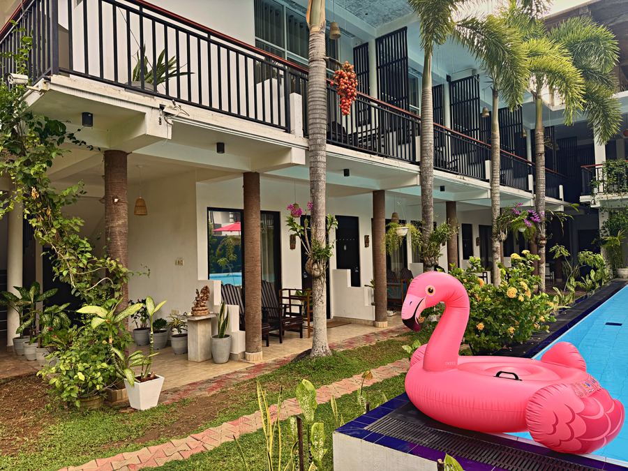 The pool at Santino Boutique, Mirissa