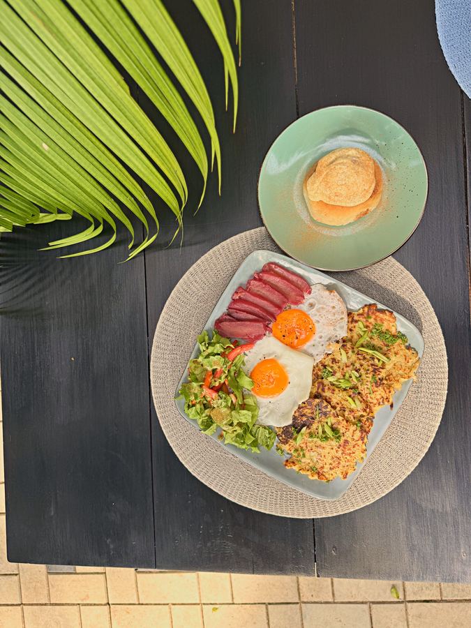 Breakfast plate at Santino Family Cafe